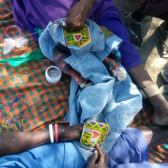 Entirely custom tailor made jean jacket - Picture 6 of 8